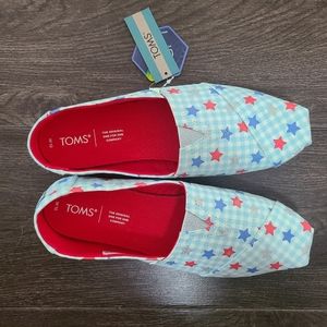 TOMS Glow in the dark star shoes